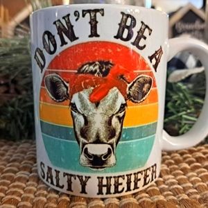 11 oz Heifer mug